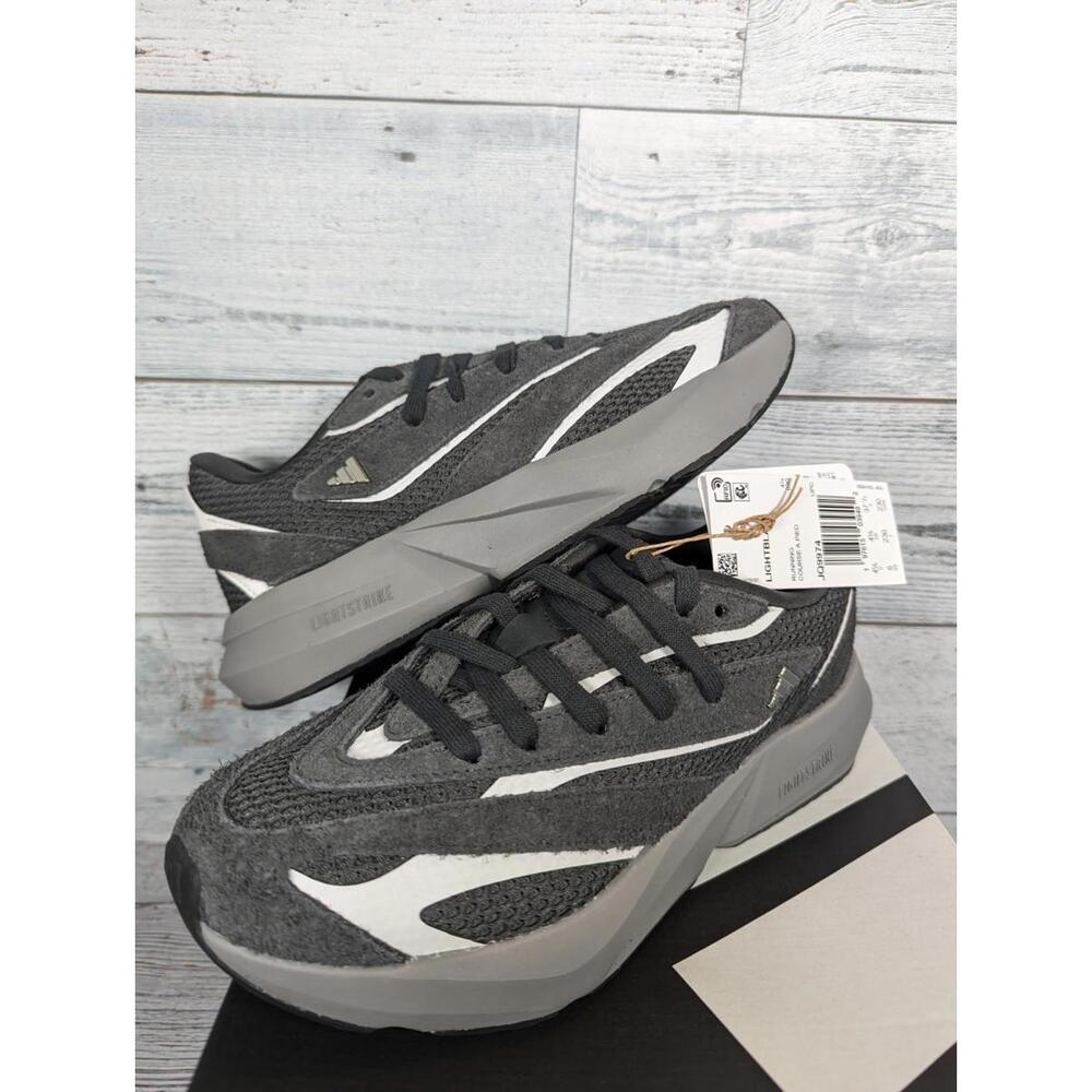 Womens Size 6 / Kids 5Y Adidas Running Shoes Lightblaze Carbon Metallic JQ9974